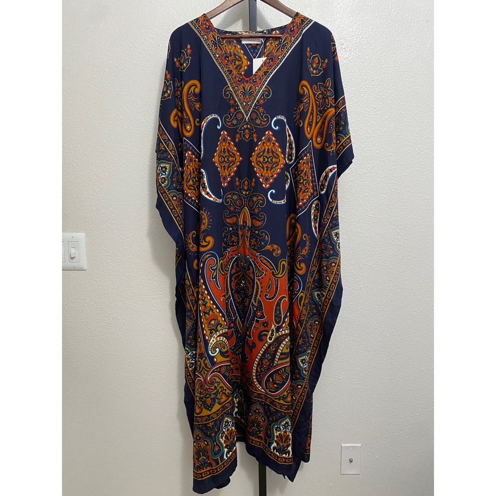 Eclectic Tunic Dress 14 16 Boho Indie Festival Resort Vacation Lightweight